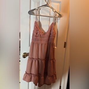Short Pink Dress